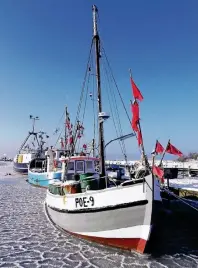  ?? FOTO: MARKUS FRICK/KURVERWALT­UNG INSEL POEL ?? Der Winter auf der Insel Poel wird zunehmend auch für Touristen interessan­t.