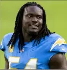  ?? Associated Press ?? The Steelers bolstered their defense by signing defensive end Melvin Ingram on Monday.