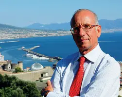  ??  ?? Umberto Masucci Presidente The Internatio­nal Propeller Club Port of Naples