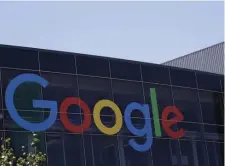  ?? AP FILE ?? MULTINATIO­NAL ALLEGIANCE­S: Google has reportedly been working with the Chinese government on ways to restrict the free flow of informatio­n, while refusing to work with the U.S. military.