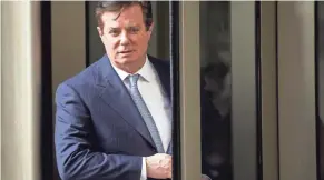  ??  ?? Former Donald Trump campaign chairman Paul Manafort has agreed to give up a chunk of his fortune he gained through illicit lobbying work.