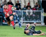  ?? PHOTO: GETTY IMAGES ?? Corey Flynn played 150 games for the Crusaders between 2002-14 before joining French club Toulouse.