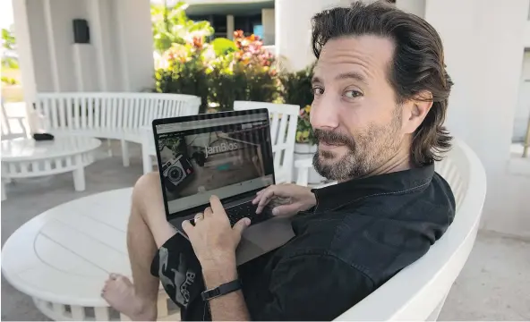  ??  ?? Actor Henry Ian Cusick is looking at telling stories in a different way. The former star of Lost and currently on The 100, Cusick is helping the new storytelli­ng website JamBios. The site offers users a chance to write their stories and share them with...