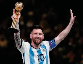  ?? Jabin Botsford/Washington Post ?? Lionel Messi will join Inter Miami, a big boost for the MLS in the run up to the 2026 World Cup, hosted by the United States, Mexico and Canada.