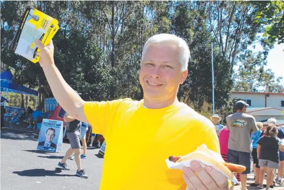  ??  ?? Former Palmer United Party candidate Adam Marcinkows­ki has been fined $115,000 for breaching the Fair Work Act.