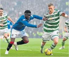  ?? ?? Celtic and Rangers could be helped by a new league.