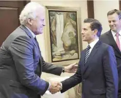  ??  ?? Evento. El Presidente de México, EPN, se reunió con el Presidente de General Electric.