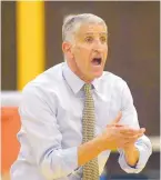  ?? GREG SORBER/JOURNAL ?? Cibola boys basketball coach Ray Rodriguez has his Cougars seeded No. 3 in the state tourney as he seeks his first title.