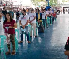  ?? ?? A RELIEF activity in Libungan, North Cotabato.