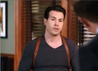  ?? Associated Press photo ?? Jon Seda portrays Antonio Dawson in a scene from the new Dick Wolf series “Chicago Justice.”