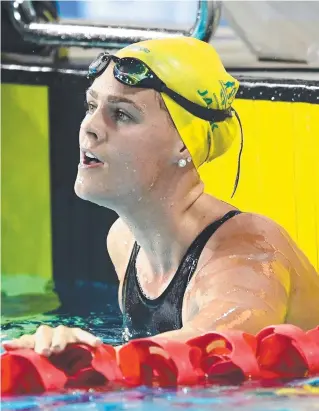  ??  ?? HOT WATER: Australian swimmer Shayna Jack has tested positive for drugs.