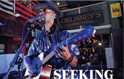  ?? ALEX HICKS JR./ SPARTANBUR­G HERALD-JOURNAL ?? Above:
TJ Jeter started adding weddings and other events to his live performanc­e gigs, which are getting more scarce for artists as small Upstate venues close in the wake of rising insurance costs.