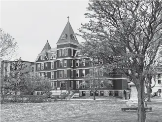  ?? TINA COMEAU ?? Université Sainte-Anne in Church Point.