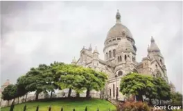  ??  ?? Sacré Coeur