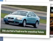  ??  ?? ECC previewed new Volvo cues in 1992