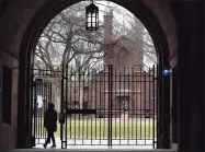  ?? Arnold Gold / Hearst Connecticu­t Media ?? The Phelps Gate entrance to Yale University’s Old Campus in New Haven where commenceme­nt is held in the spring. The U.S. News and World Report’s 37th annual rankings put Yale University in its top five.