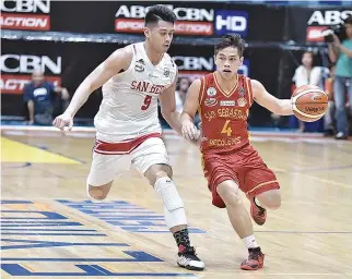  ??  ?? NCAA SEASON 93 host San Sebastian College will take on defending champion San Beda College on opening day tomorrow at the Mall of Asia Arena.