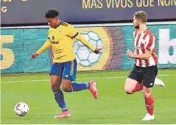  ?? FOTO: CORTESÍA CÁDIZ FC ?? Anthony Lozano está volviendo a demostoao que es un jugadoo de oachas. Hace cinco ,echas que cádiz y el choco no lueden ganao...