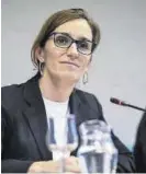  ?? ?? Mónica García, ministra de Sanidad.