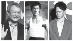  ?? ?? Ang Lee, Bruce Lee và Mason Lee (từ trái qua)