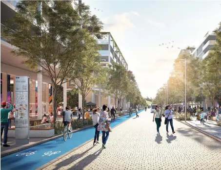  ??  ?? Major plans for the Arden Cross scheme in Solihull which have now got the Government’s financial backing