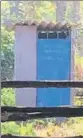  ?? HT ?? A residentia­l facility for tribal students set up by RSSaffilia­te Vanavasi Kalyan Ashram; (right) One of the toilets built by the government for tribal households in Gujarat’s Dang. Both the steps are seen as part of BJP’s persistent efforts to expand...