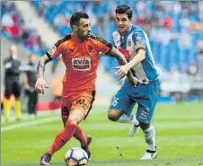  ?? FOTO: PEP MORATA ?? Luna en el partido de Cornellà