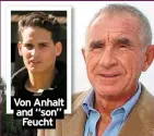  ?? ?? Von Anhalt and “son” Feucht