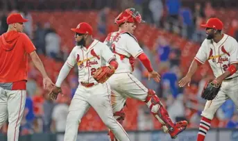  ?? GETTY IMAGES ?? The Cardinals haven’t made the playoffs since the Cubs eliminated them in the division series in 2015.
