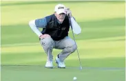  ?? Picture: CHRIS TROTMAN/GETTY IMAGES ?? GOLF NEEDS FANS: Steve Stricker of the US during the second round of the Genesis Invitation­al at Riviera Country Club on February 14 in Pacific Palisades, California. Stricker said the Ryder Cup would not be the same without the fans