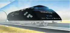  ??  ?? FAST ENOUGH? A 3-D concept sketch of the University of Waterloo ‘Waterloop’. The Canadian university team’s Hyperloop pod aims for a cruising speed of 550km/h