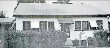  ?? ?? The old Lautoka Presbytery – the first home of the Columbans in Fiji. Picture: SUPPLIED/Missionary Society of St Columban.