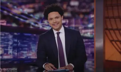  ?? Photograph: Youtube ?? ▲ Trevor Noah: ‘As a society I think we should spend more time interrogat­ing how easy it is for billionair­es to shape our world in their favor.’