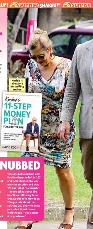  ?? ?? Kochie is already a bestsellin­g
author.