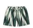  ??  ?? Short de bain imprimé Mr Porter, qui a sa propre collection de maillots (95 €).