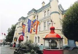  ??  ?? In 2014, the province asked the Maritime Museum of B.C. to move out of 28 Bastion Square for safety reasons.