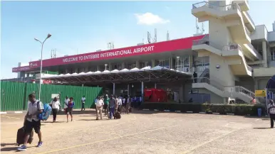  ?? (Adina Rawson) ?? A MORE contempora­ry view of Entebbe Internatio­nal Airport.