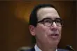  ?? Jacquelyn Martin/ Associated Press ?? Treasury Secretary Steven Mnuchin