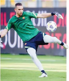  ?? LAPRESSE ?? Pau Lopez, 26 anni, portiere spagnolo, ha un contratto fino al 2024