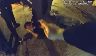  ?? Tennessee.—afp ?? This still image shows police officers beating Tyre Nichols in Memphis,