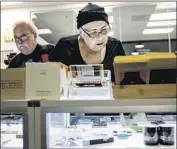  ?? Marcus Yam Los Angeles Times ?? BOB AND JUDY Malgeri shop at 420 Central in Santa Ana, the closest city to L.A. selling pot Monday.