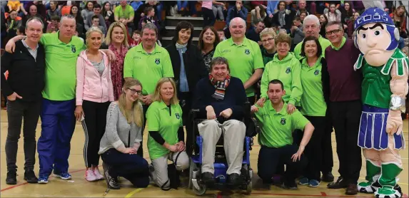  ?? Photo by Domnick Walsh ?? This is part of the team who run the Tralee Warriors Basketball Games played in Tralee and outside the county.