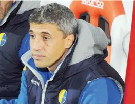  ?? LAPRESSE ?? L’argentino Hernan Crespo, 40 anni, tecnico del Modena