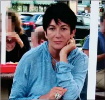  ??  ?? MYSTERY: The last picture of Ghislaine Maxwell in August