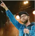  ?? Foto: dpa ?? Markenzeic­hen: Sänger Mark Forster, 37, trägt gerne eine Kappe.