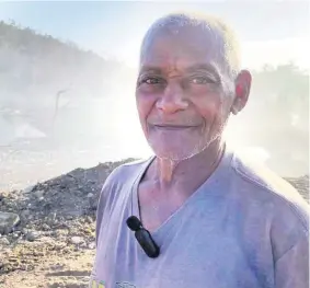  ?? AUDRY TRINIDAD/LD ?? Tanto Yoana Paredes como Pablo Rodríguez son de los afectados por la contaminac­ión causada por el vertedero de Hato Mayor.