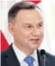  ??  ?? Andrzej Duda Poljski predsjedni­k zadovoljno trlja ruke jer će Inicijativ­a tri mora dobiti novi zamah