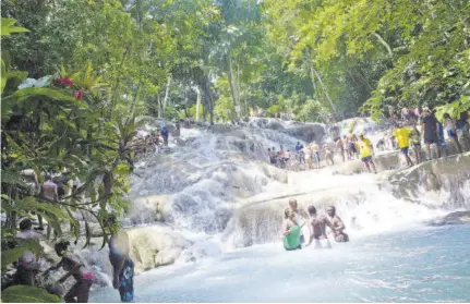  ?? (Photo: Observer file) ?? The UDC is now on the hunt for qualified contractor­s to construct the jerk centre and restaurant at Dunn’s River Falls and Park in Ocho Rios, St Ann.