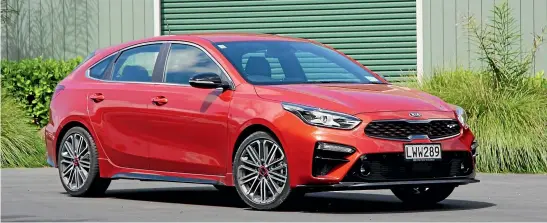  ??  ?? The Cerato inherits a few Stinger styling cues, but it probably didn’t need them.