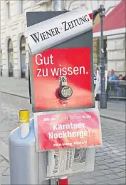  ?? [ picturedes­k.com ] ?? Nur ein Bruchteil der Einnahmen der „Wiener Zeitung“kommt aus Verkauf und Inseraten.